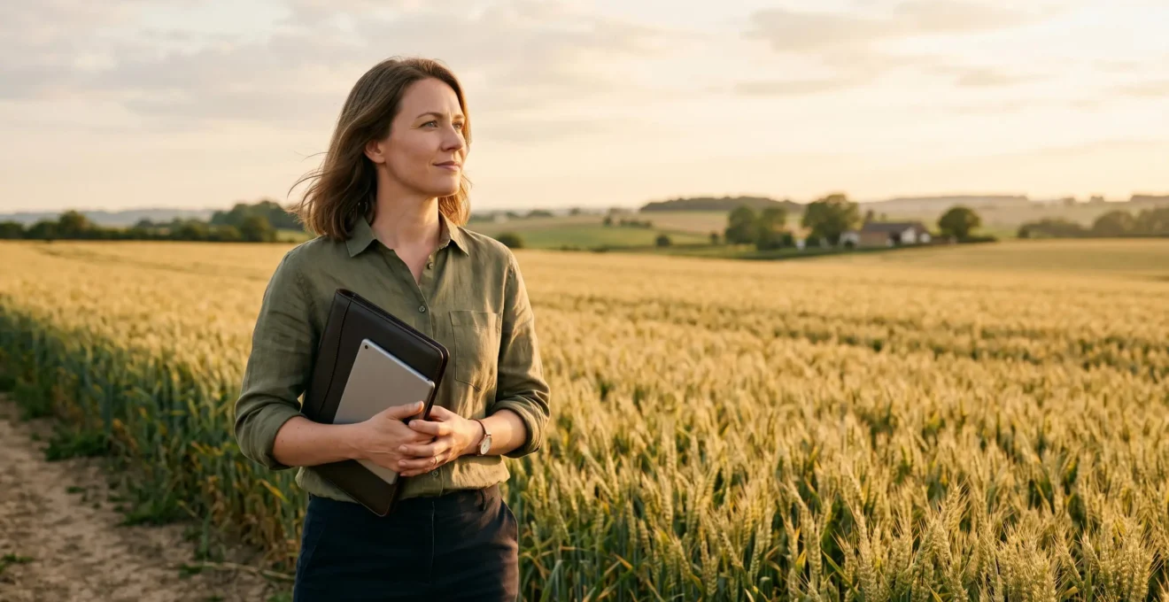 Professionnel issu du secteur agricole en transition vers une carrière commerciale dans l'agroalimentaire